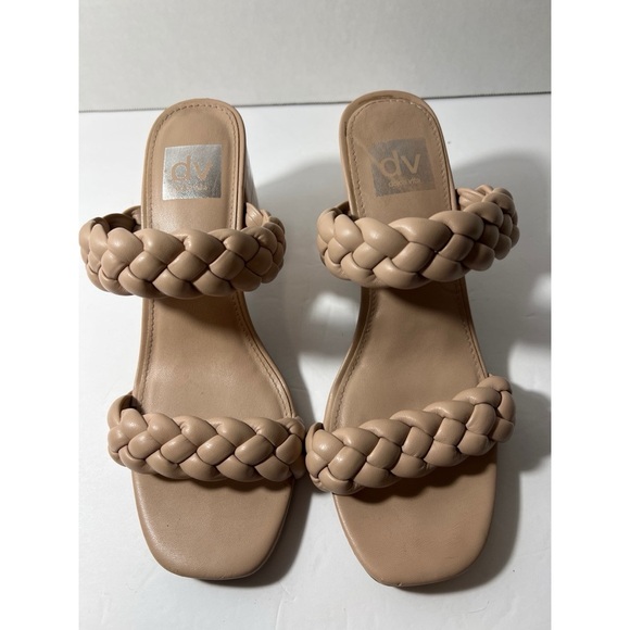 DV by Dolce Vita Tan Braided Sandals - Picture 1 of 7